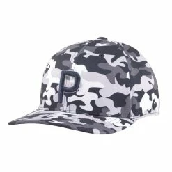 PUMA Golf Puma Camo Pattern Snapback Cap