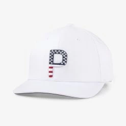 PUMA Golf Puma Pars & Stripes P Snapback Cap -Fairway Woods Sales Store 023824 03 6 58124.1674061679