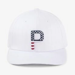 PUMA Golf Puma Pars & Stripes P Snapback Cap -Fairway Woods Sales Store 023824 03 dt01 1 95238.1674061679