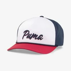 PUMA Golf Puma Retro Rope Snapback Cap -Fairway Woods Sales Store 023924 04 3 07752.1674061548
