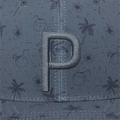 PUMA Golf Puma Tropical Bliss P Trucker Snapback Cap -Fairway Woods Sales Store 024258 02 dt02 09564.1669665943