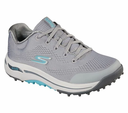 Skechers GO GOLF ARCH FIT BALANCE Golf Shoes - Gray / Blue 3 Skechers GO GOLF ARCH FIT BALANCE Golf Shoes - Gray / Blue