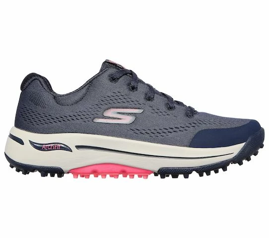 Skechers Women's Go Golf Arch Fit Balance Golf Shoes - Navy Pink 6 Skechers Women's Go Golf Arch Fit Balance Golf Shoes - Navy Pink - Image 4