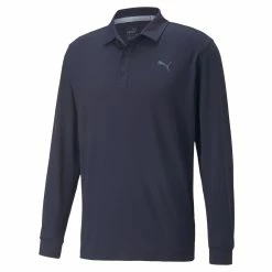 PUMA Golf Puma Cloudspun Longsleeve Polo -Fairway Woods Sales Store 532884 03 23325.1669143990
