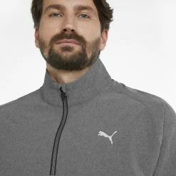 PUMA Golf Puma Marin Woven 1/4 Zip Pullover -Fairway Woods Sales Store 532986 01 mod04 2 45179.1679074368