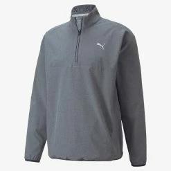 PUMA Golf Puma Marin Woven 1/4 Zip Pullover -Fairway Woods Sales Store 532986 02 4 52460.1679074368