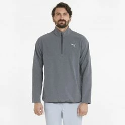 PUMA Golf Puma Marin Woven 1/4 Zip Pullover -Fairway Woods Sales Store 532986 02 mod01 3 12110.1679074368