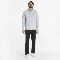 PUMA Golf Puma Marin Woven 1/4 Zip Pullover -Fairway Woods Sales Store 532986 03 mod03 2 93170.1679074367