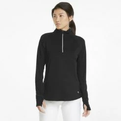 PUMA Golf Puma Womens Gamer Golf 1/4 Zip -Fairway Woods Sales Store 533007 02 mod01 1 38333.1669159604