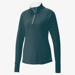 PUMA Golf Puma Womens Gamer Golf 1/4 Zip -Fairway Woods Sales Store 533007 11 1 32431.1669159604