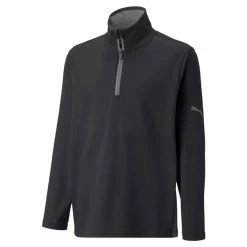 PUMA Golf Puma Boys Gamer 1/4 Zip Pullover -Fairway Woods Sales Store 535099 01 78490.1665510658