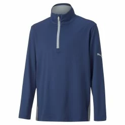 PUMA Golf Puma Boys Gamer 1/4 Zip Pullover -Fairway Woods Sales Store 535099 05 67764.1665510659
