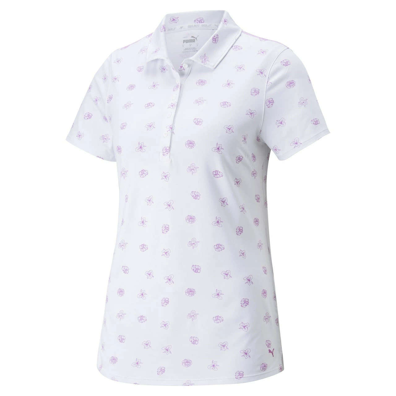 PUMA Golf Puma Womens Cloudspun Garden Polo 11 PUMA Golf Puma Womens Cloudspun Garden Polo - Image 9