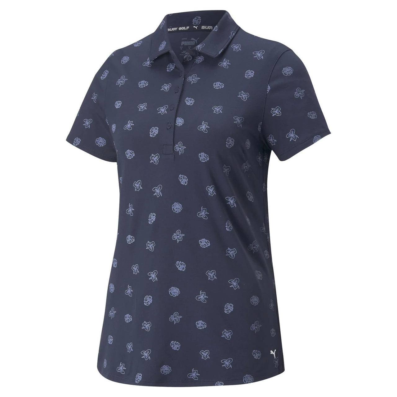 PUMA Golf Puma Womens Cloudspun Garden Polo 6 PUMA Golf Puma Womens Cloudspun Garden Polo - Image 4