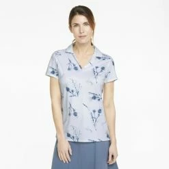 PUMA Golf Puma Womens MATTR Lowlands Polo