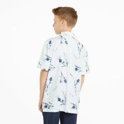 PUMA Golf Puma Boys MATTR Lowlands Polo -Fairway Woods Sales Store 537261 01 mod02 80926.1664829034