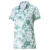 PUMA Golf Puma Womens Cloudspun Lillypad Polo -Fairway Woods Sales Store 537492 03 72993.1679082398