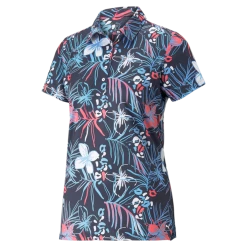 PUMA Golf Puma Womens MATTR Artwork Polo -Fairway Woods Sales Store 537493 02 25332.1679082466