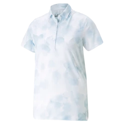 PUMA Golf Puma Womens MATTR Cloudy Polo -Fairway Woods Sales Store 537495 03 87816.1679082631