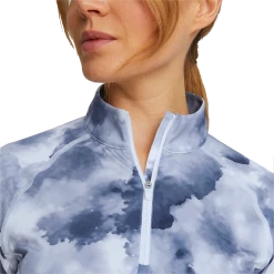 PUMA Golf Puma Womens You-V Cloud 1/4 Zip -Fairway Woods Sales Store 539034 01 mod02 43918.1674251974