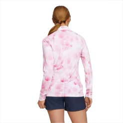 PUMA Golf Puma Womens You-V Cloud 1/4 Zip -Fairway Woods Sales Store 539034 02 mod04 48933.1674252020