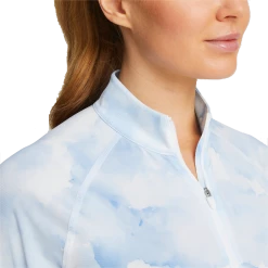 PUMA Golf Puma Womens You-V Cloud 1/4 Zip -Fairway Woods Sales Store 539034 03 mod02 65137.1674252001