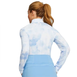 PUMA Golf Puma Womens You-V Cloud 1/4 Zip -Fairway Woods Sales Store 539034 03 mod03 51591.1674252000