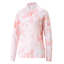 PUMA Golf Puma Womens You-V Cloud 1/4 Zip -Fairway Woods Sales Store 539034 04 07710.1674252008