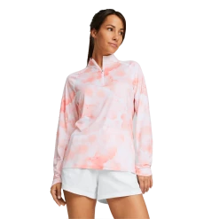 PUMA Golf Puma Womens You-V Cloud 1/4 Zip -Fairway Woods Sales Store 539034 04 mod01 02616.1674252009