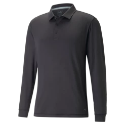PUMA Golf Puma You-V Long Sleeve Polo -Fairway Woods Sales Store 539106 02 86582.1678999446