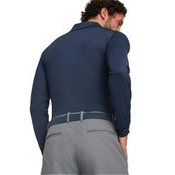 PUMA Golf Puma You-V Long Sleeve Polo -Fairway Woods Sales Store 539106 03 mod03 51821.1678999446