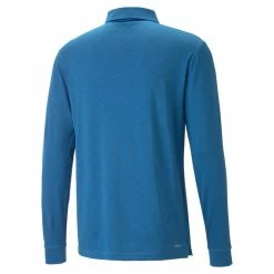 PUMA Golf Puma You-V Long Sleeve Polo -Fairway Woods Sales Store 539106 04 bv 74772.1678999446