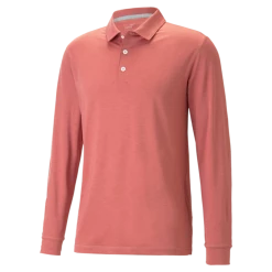 PUMA Golf Puma You-V Long Sleeve Polo -Fairway Woods Sales Store 539106 05 12890.1678999446