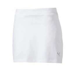 PUMA Golf Puma Girls Solid Knit Golf Skirt -Fairway Woods Sales Store 572340 01 75226.1676064657