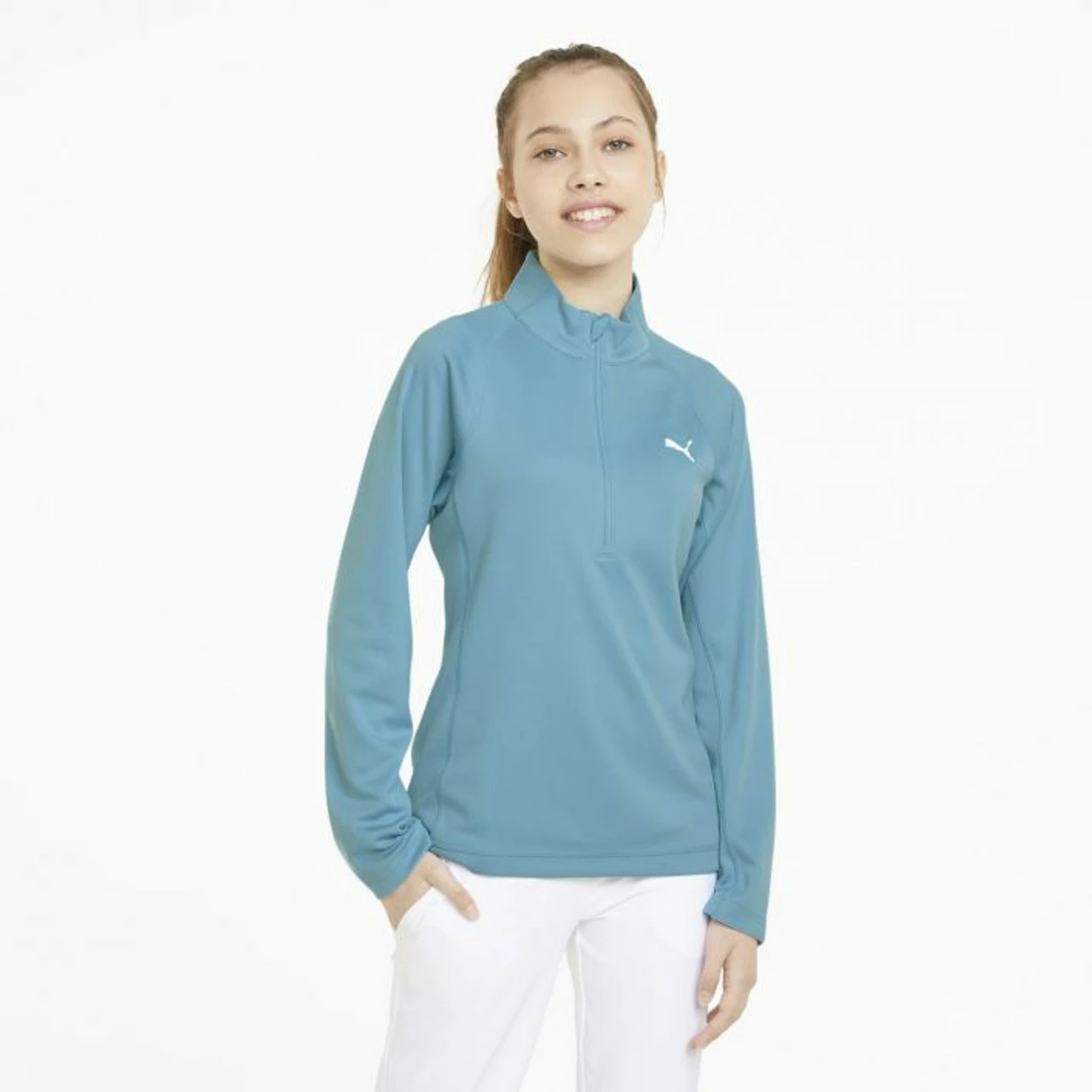 PUMA Golf Puma Girls 1/4 Zip Jacket 3 PUMA Golf Puma Girls 1/4 Zip Jacket