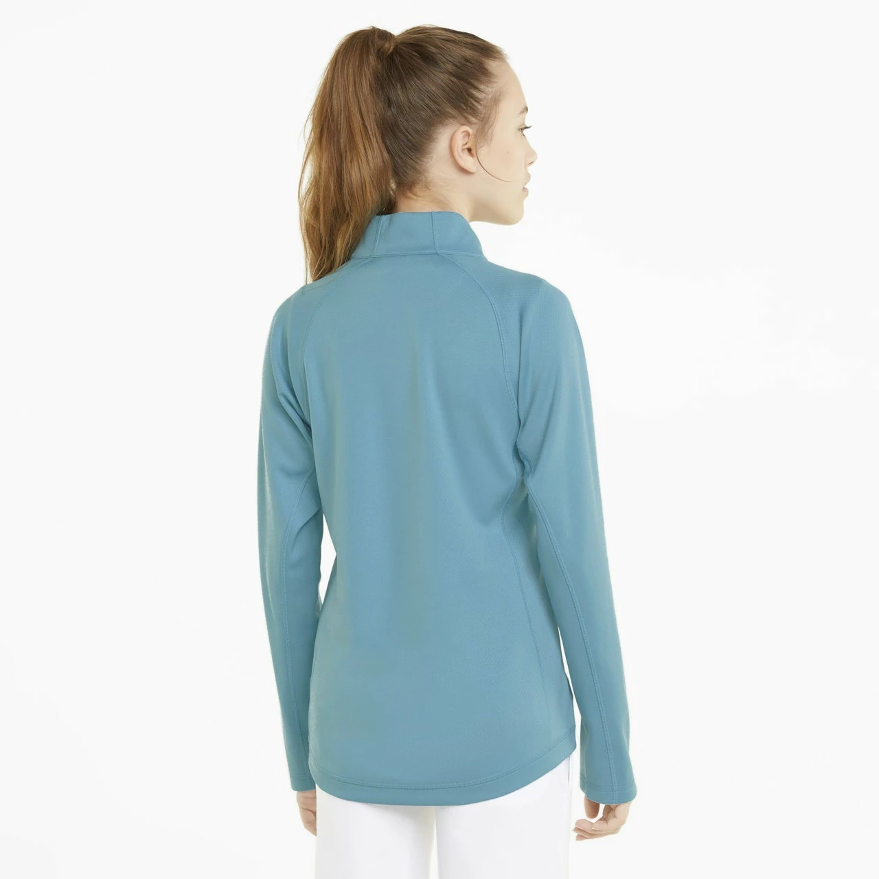 PUMA Golf Puma Girls 1/4 Zip Jacket 4 PUMA Golf Puma Girls 1/4 Zip Jacket - Image 2