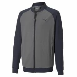 PUMA Golf Puma Boys Full Zip STLTH Jacket -Fairway Woods Sales Store 595452 11 82044.1664920592