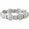 Sabona Round Flower Stainless Magnetic Bracelet -Fairway Woods Sales Store 9298 2 32142.1422396573
