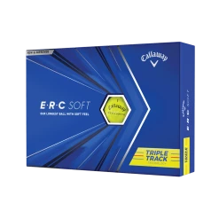 Callaway ERC Soft Triple Track Dozen Golf Balls -Fairway Woods Sales Store Callaway ERC Soft Triple Track Yellow a 00585.1664902000