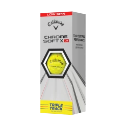 Callaway Chrome Soft X LS Triple Track Dozen Golf Balls -Fairway Woods Sales Store Callway Chrome Soft X LS Triple Track Yellow b 71568.1664901962