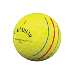 Callaway Chrome Soft X LS Triple Track Dozen Golf Balls -Fairway Woods Sales Store Callway Chrome Soft X LS Triple Track Yellow d 41695.1664901962