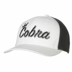 Cobra Golf Cobra Crown C Trucker Snapback Cap -Fairway Woods Sales Store Cobra Crown C Trucker Snapback Cap WHT 14258.1664316804