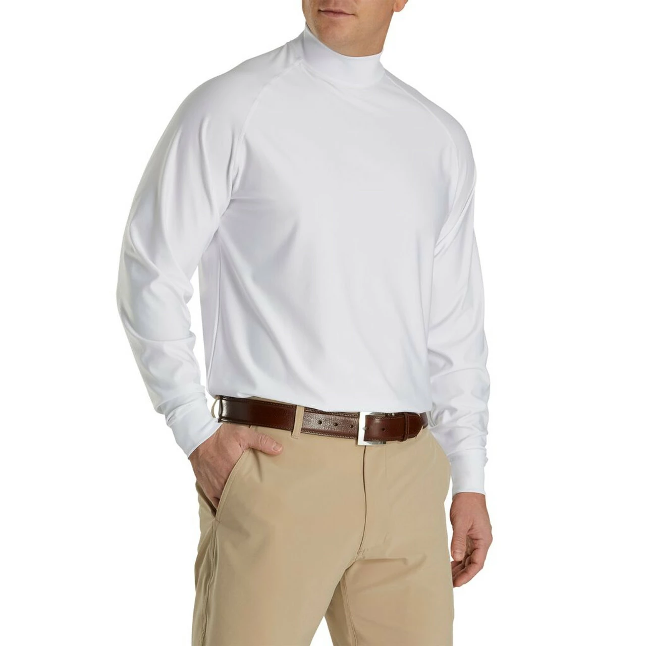FootJoy Golf FootJoy Performance Long Sleeve Mock 8 FootJoy Golf FootJoy Performance Long Sleeve Mock - Image 6