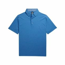 FootJoy Golf FootJoy ProDry Solid Lisle Golf Shirt With Stripe Accent -Fairway Woods Sales Store FJ 26226 04 16608.1675966578