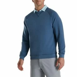 FootJoy Golf FootJoy Drirelease French Terry Crewneck -Fairway Woods Sales Store FootJoy Drirelease French Terry Crewneck IHc 29036.1671554033