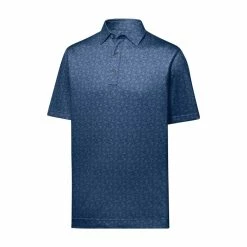 FootJoy Golf FootJoy Painted Floral Lisle Traditional Fit Polo 13 FootJoy Golf FootJoy Painted Floral Lisle Traditional Fit Polo -Fairway Woods Sales Store FootJoy Painted Floral Lisle Traditional Fit Polo Navy 89635.1675980007