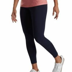 FootJoy Golf FootJoy Womens Fleece Back Leggings 9 FootJoy Golf FootJoy Womens Fleece Back Leggings -Fairway Woods Sales Store FootJoy Womens Fleece Back Leggings Navy c 02991.1672343662