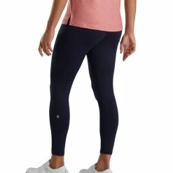 FootJoy Golf FootJoy Womens Fleece Back Leggings 11 FootJoy Golf FootJoy Womens Fleece Back Leggings -Fairway Woods Sales Store FootJoy Womens Fleece Back Leggings Navy d 44569.1672343669