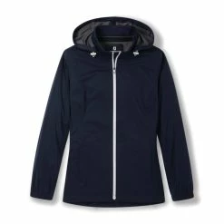 FootJoy Golf FootJoy Womens HydroKnit Jacket -Fairway Woods Sales Store FootJoy Womens HydroKnit Jacket Navy a 65043.1676061851