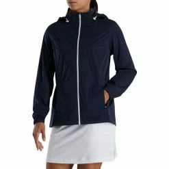 FootJoy Golf FootJoy Womens HydroKnit Jacket -Fairway Woods Sales Store FootJoy Womens HydroKnit Jacket Navy c 03643.1676061851